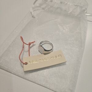 Melanie Auld Sterling Silver Signet Ring